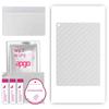 apgo Protective Skin Sticker for the Back Compatible with Huawei MediaPad T3 7.0, Wrap Film, Foil, Vinyl - Pattern Transparent Carbon