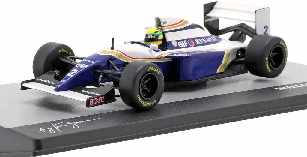 F1 Mini-Auto, GP von Brasilien 1994, Ayrton Senna Rothmans Williams Renault AYRTON SENA 1/43 [Williams FW16] [Artikel]
