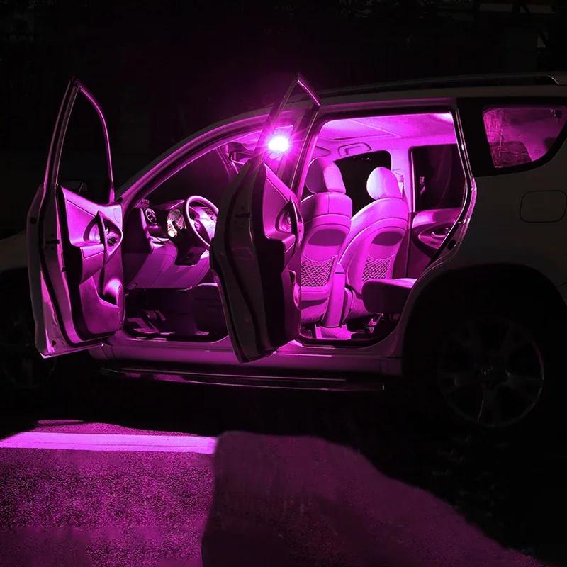 

For BMW 1 3 5 7 Series F10 F20 F30 F11 F01 E87 E81 E88 E36 E46 E90 E91 E39 E60 E61 E65 E93 Car LED Interior Bulbs Accessories E93 Cabrio 9PCS розовый