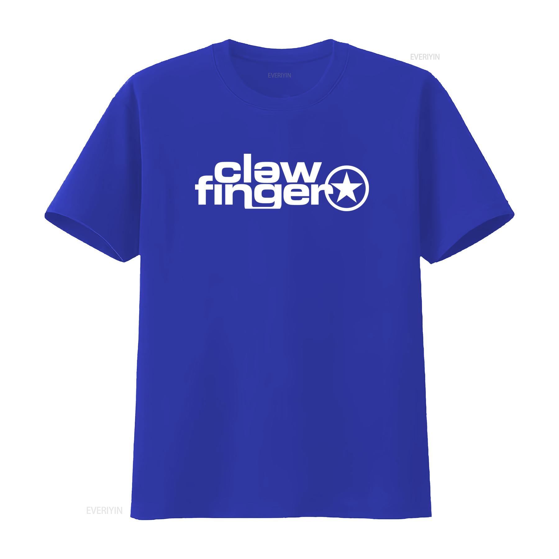 

CLAWFINGER T SHIRT for Sizes S M L XL XXL 3XL 4XL Available in Black White vintage Washed graphic Top For Everyday Wear fashion S