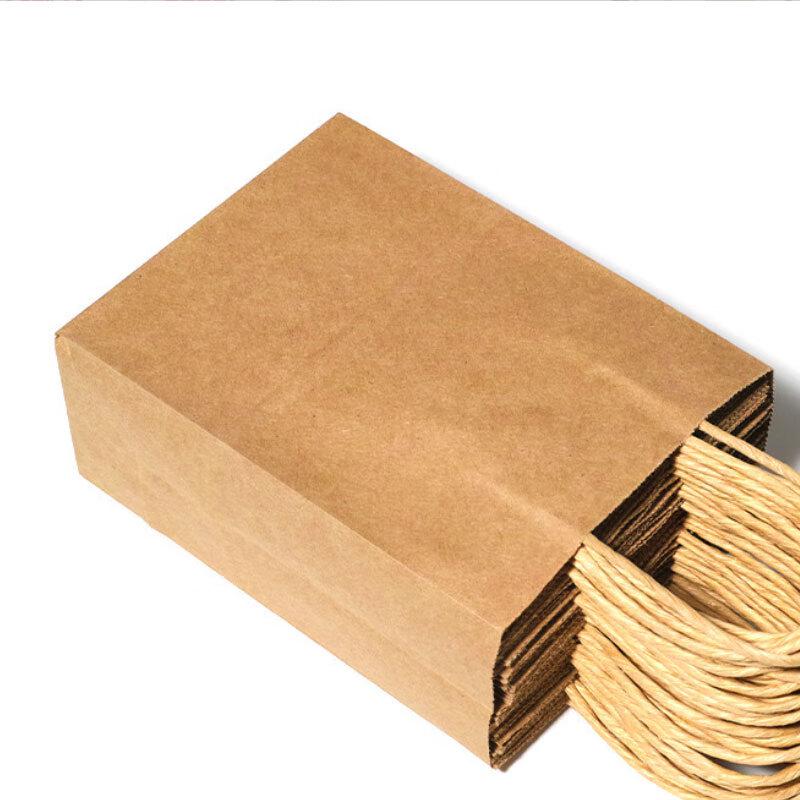 Kraft Paper Handle Bags