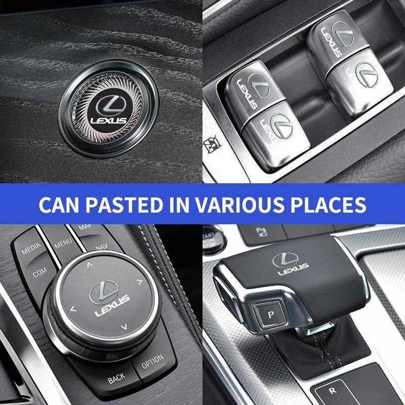 Náhodná nálepka na auto Nálepka na volant Dekorace interiéru Pro Lexus IS250 Ct200h LS430 LX570 NX300h IS300h RX330 ES300h UX250h