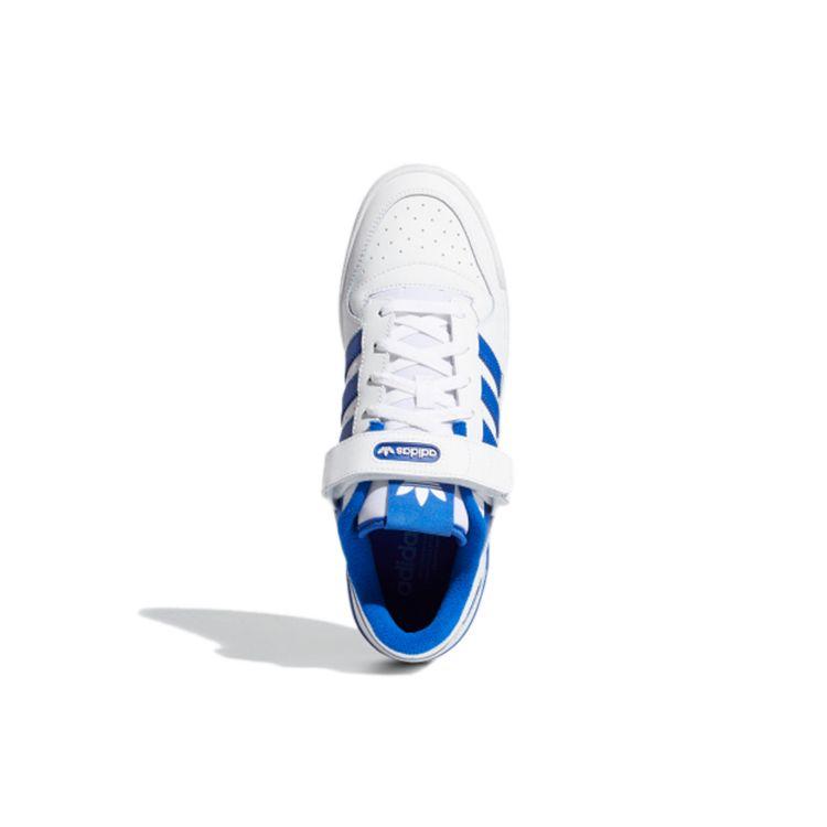 Adidas Forum Low White Royal Blue Unisex Sneakers Cloud-White FY7756