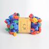 500g/Lot Hand Knitting Finger Loop Yarn Crochet Super Warm Puffy Circle Cotton Braided Rope Puffy Smart Polyester Sock Toy