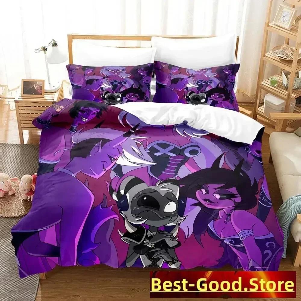 

3D Blitzo Boss Bedding Set Duvet Cover Sheet Printed Bed Set Pillowcase Bed Full Queen King Size Comforter Bedroom 70x133cm 2pcs