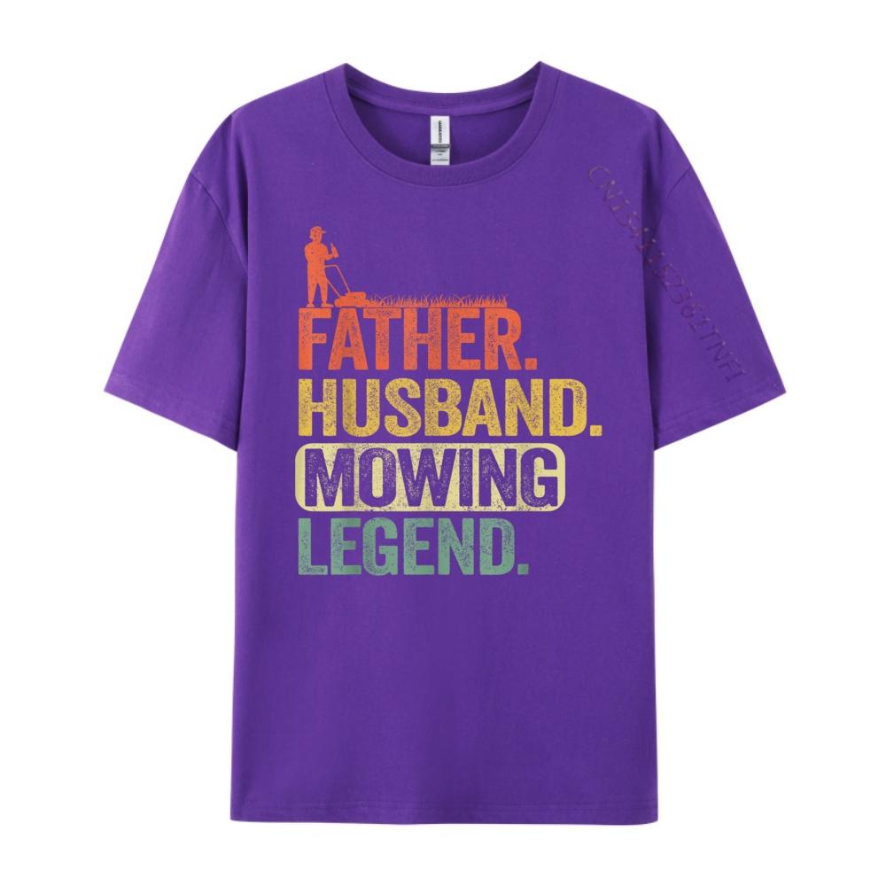 Père Mari Légende de la Tonte Jardinier Papa Tonte de Pelouse XS T-shirts Graphiques Streetwear Homme Slogan