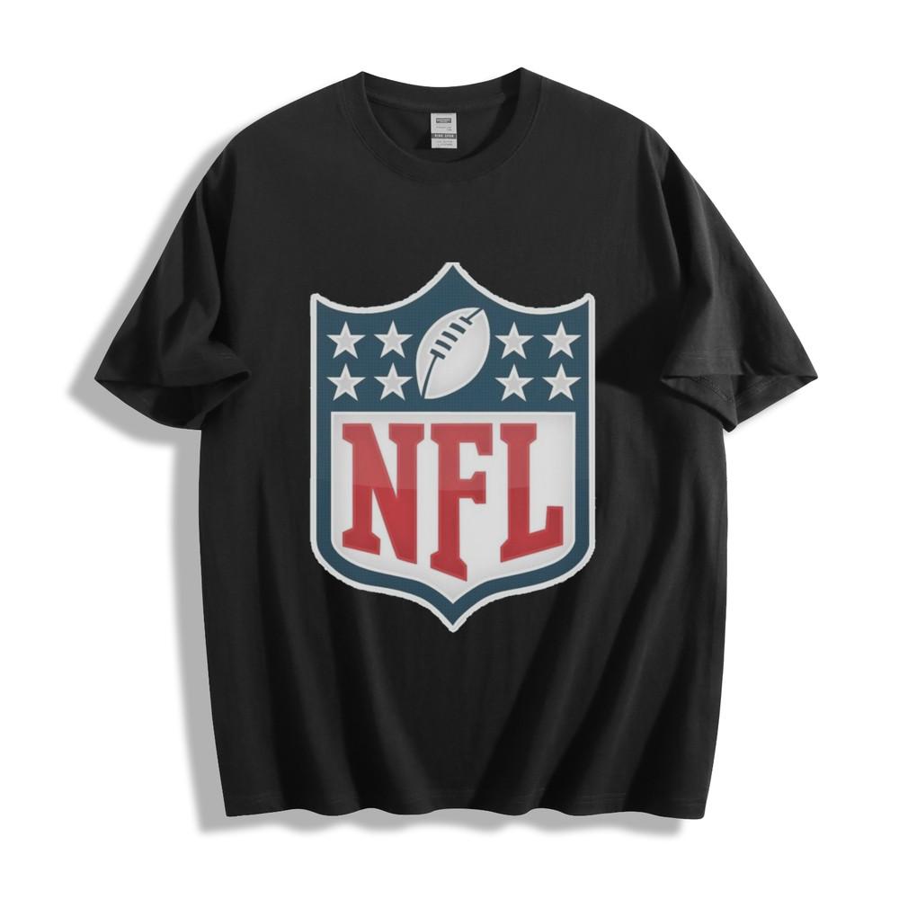 NFL Logo T-ShirtClassic Shield Design Unisex Tee Unisex T-Shirt XXXL