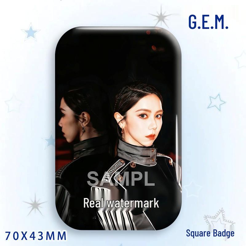 G.E.M. Concert Star Laser Acrylic Standee & Badge Set