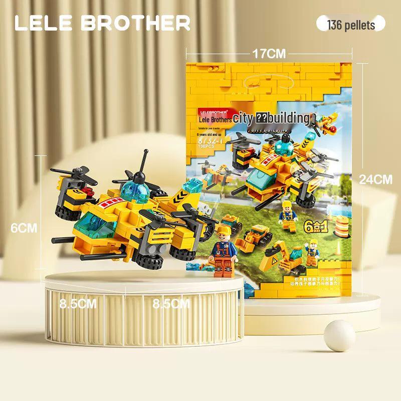 Compatible Lego Small Building Blocks: Educational Military Tank & Castle Set for Boys and Girls