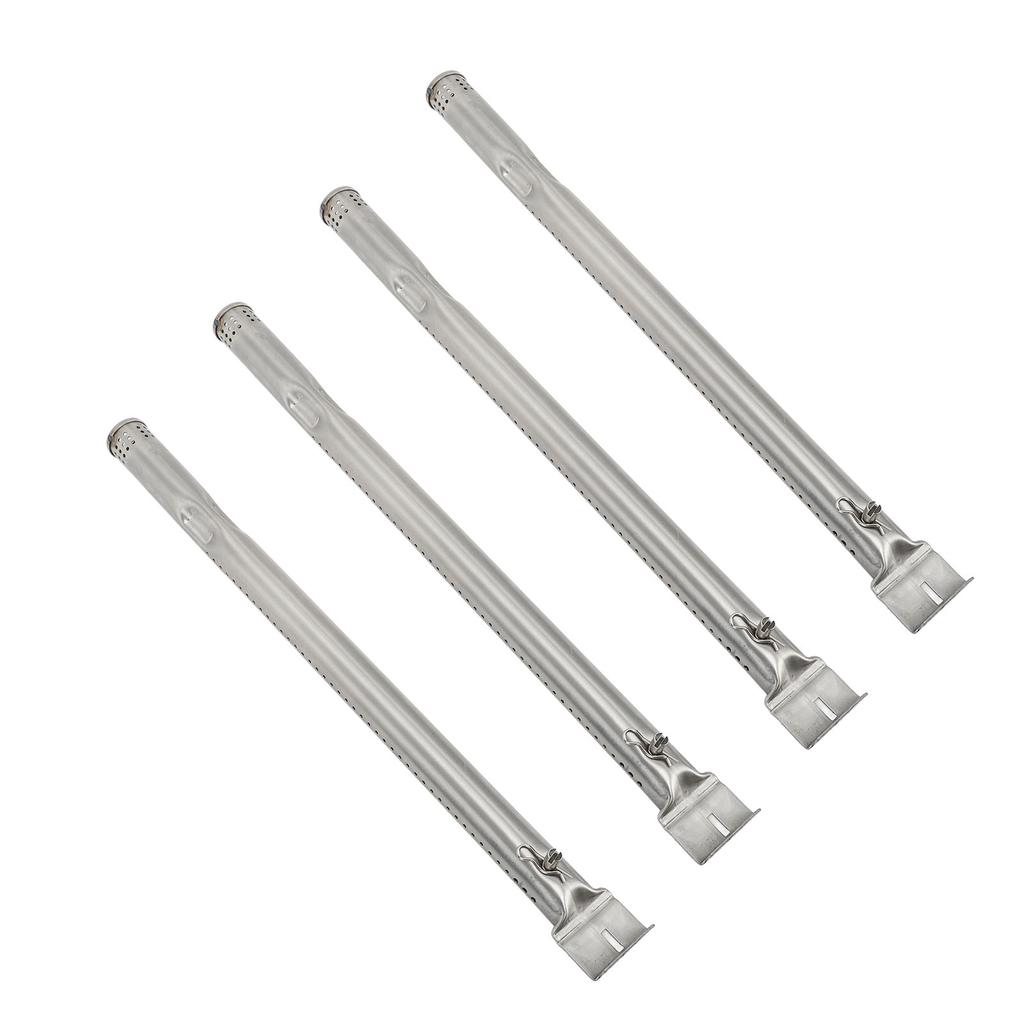 4PCS Gas Grill Burner Tube Stainless Steel Universal High Strength Barbeque Grill Burner Pipe