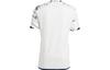 adidas T Shirts Men's Ecru Crew Neck Moderate Straight Fit HS9894