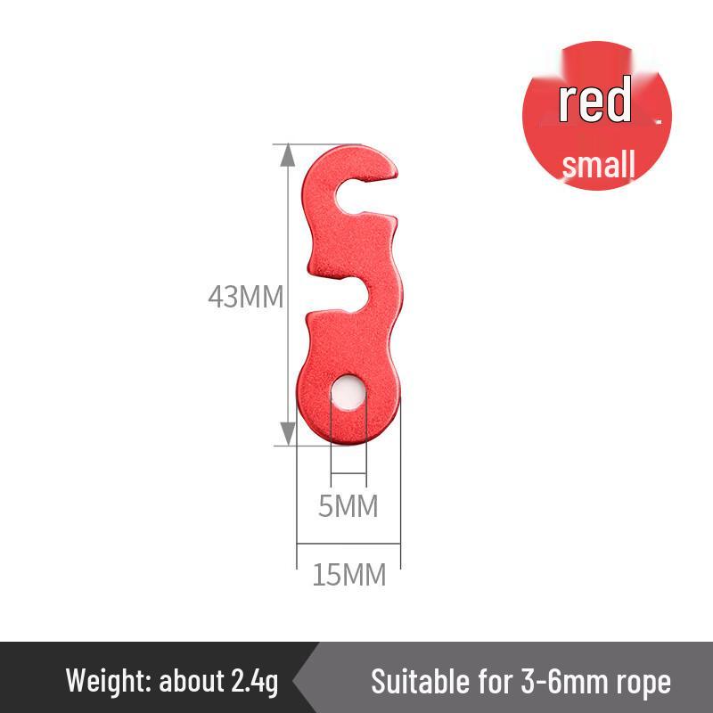 Oein Outdoor Camping Tent Rope Adjuster Buckle Small
