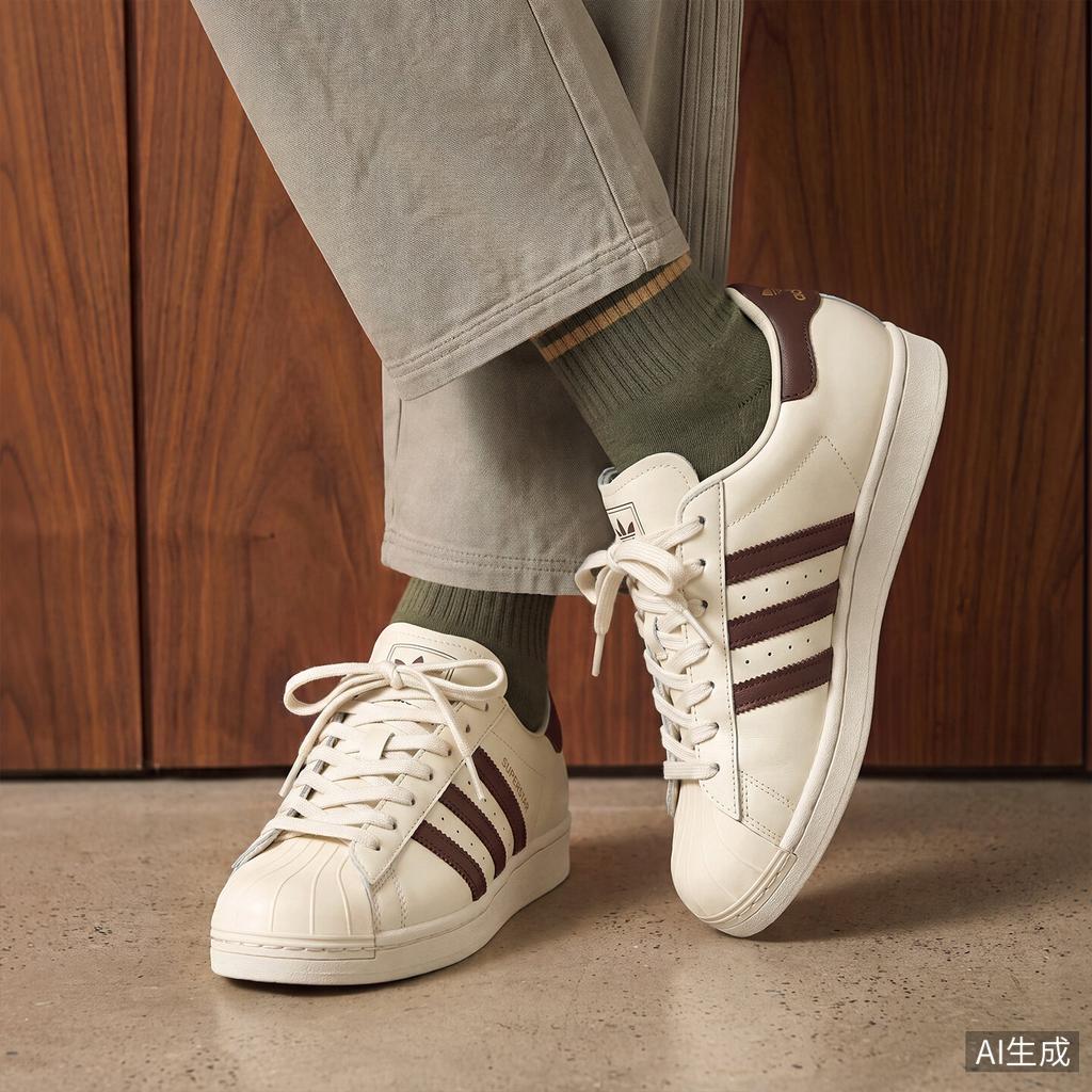 Adidas Originals Superstar 2 Skateboard Shoes Unisex Ivory/Reddish Umb