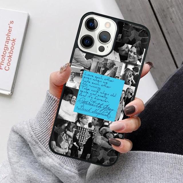 Derek Shepard Grey Anatomy Mobile Phone Cases Cover For iPhone 17 Air 16 16e 15 14 12 13 11 Pro MAX Apple Plus Shell