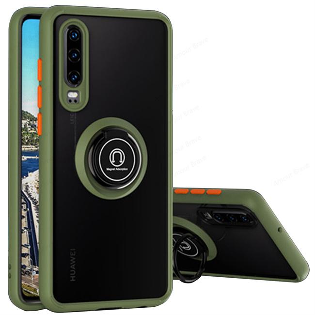 Magnetische Halterung Handyhülle für Huawei P30 Lite P20 P40 P50 Pro Nova 5T 8i 9 10 Stoßfeste Hülle für Huawei P30 Pro Hülle Halterung