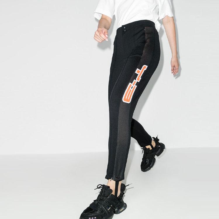 Y-3 FW21 Side Logo Print Leggings Women Leggings Black GK4866