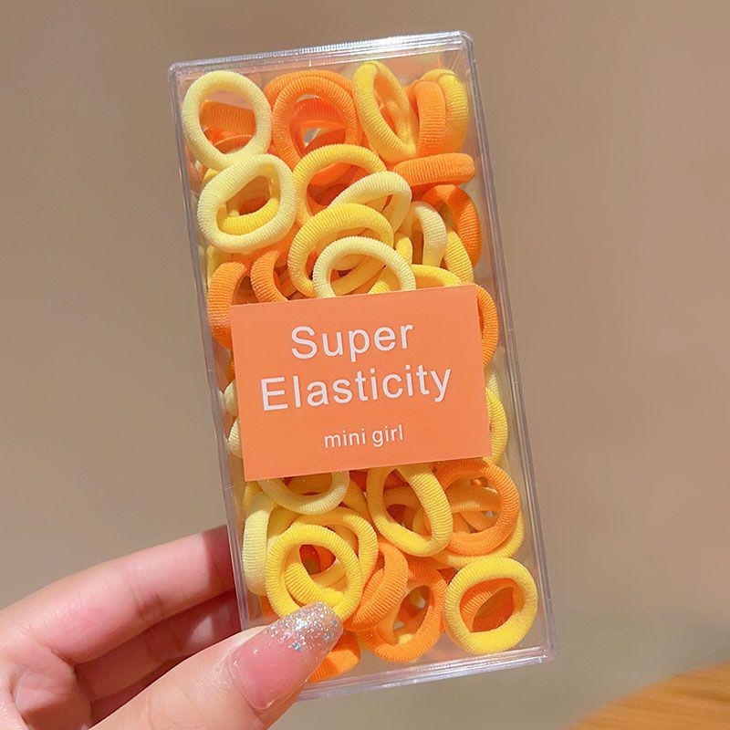 Large, high-elasticity hair ties for girls: gentle on hair, perfect for high ponytails, durable and ideal for students.