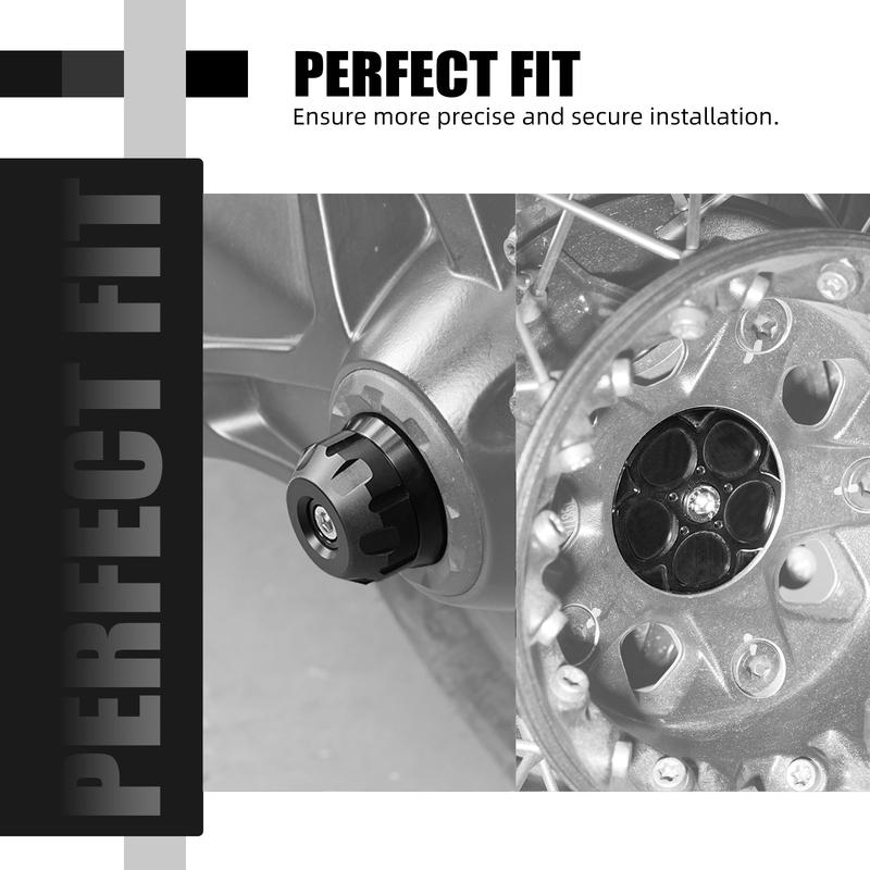 Für BMW R1250GS 2019-2023 R1250GS Adventure 2019-2024 Vordere Hinterrad Gabel Achse Sturzschutz Schieber R1250GS GSA R1250 GS ADV