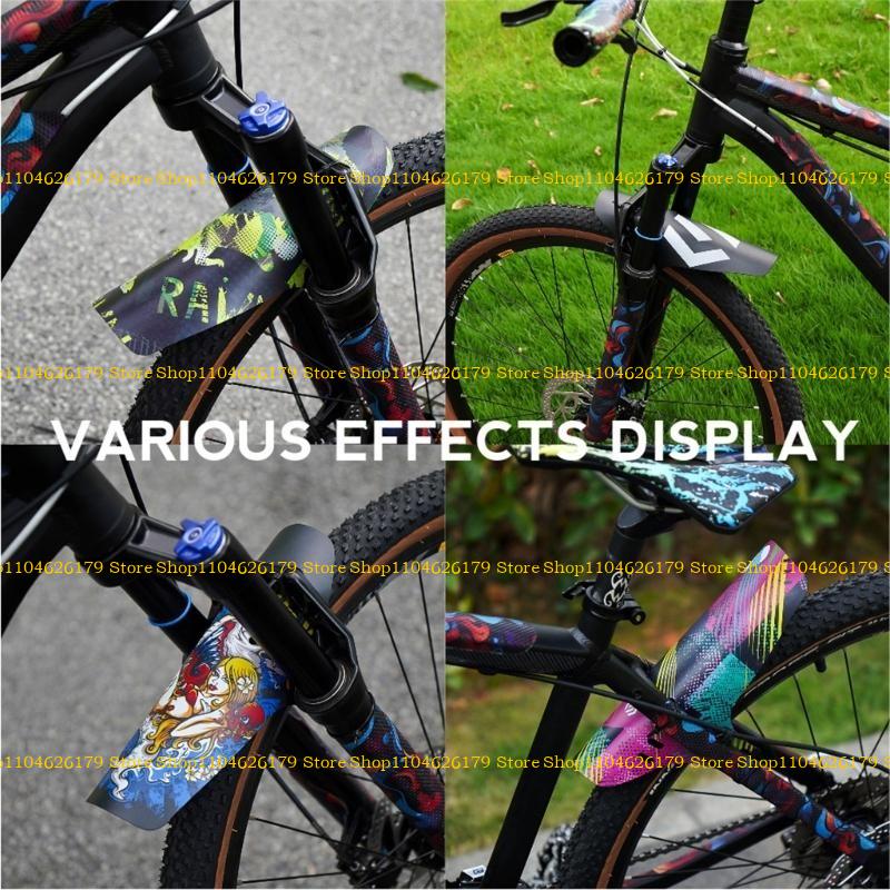 A1A2 Cycling Splashes Guards Portability Road Mountain Bike Mud Guards Mudflaps