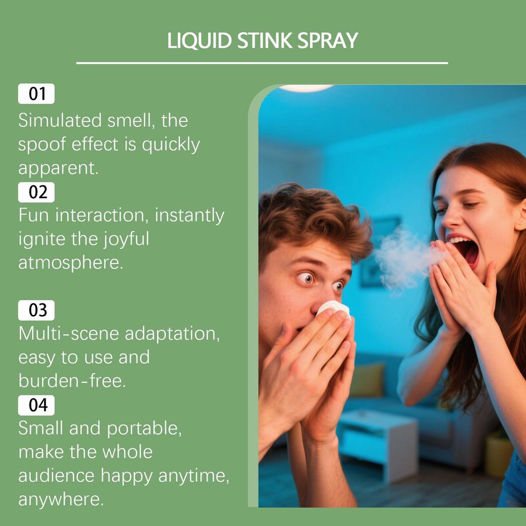 DOWMOO Stinky Fart Spray - April Fools' Prank Toy for Parties and Gags