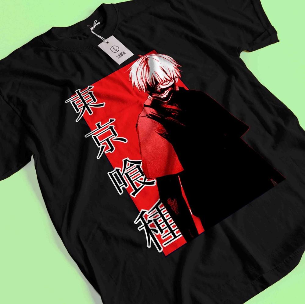 Tokyo Ghoul T-Shirt Ken Kaneki Shirt Juuzou Suzuya Tshirt Touka Kirishima Horror