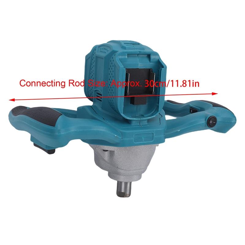 Electric Post Hole Digger Electric Ice Auger 100-800RPM 6 Speed Adjustable 1200N.m Torsion Cordless Post Hole Digger Power Head