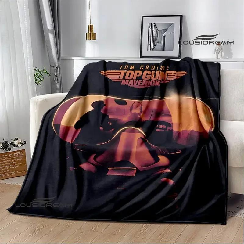Movie TOP GUN printed blankets flannel Warm blanket throw blankets Picnic blanket Home Travel blanket Bedding Birthday Gift