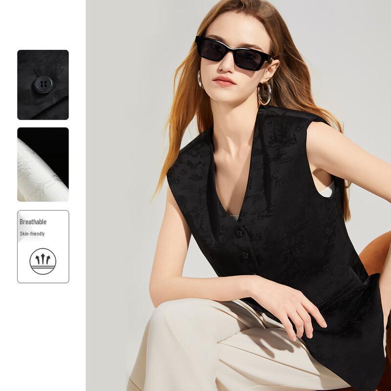 Ta Tu Women's Summer New Chinese Style Jacquard Vest