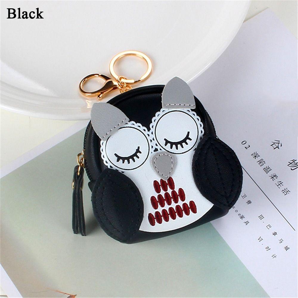 

Женский мини-кошелек для монет из ПУ кожи, кошелек, подвеска для автомобиля, сумка для ключей