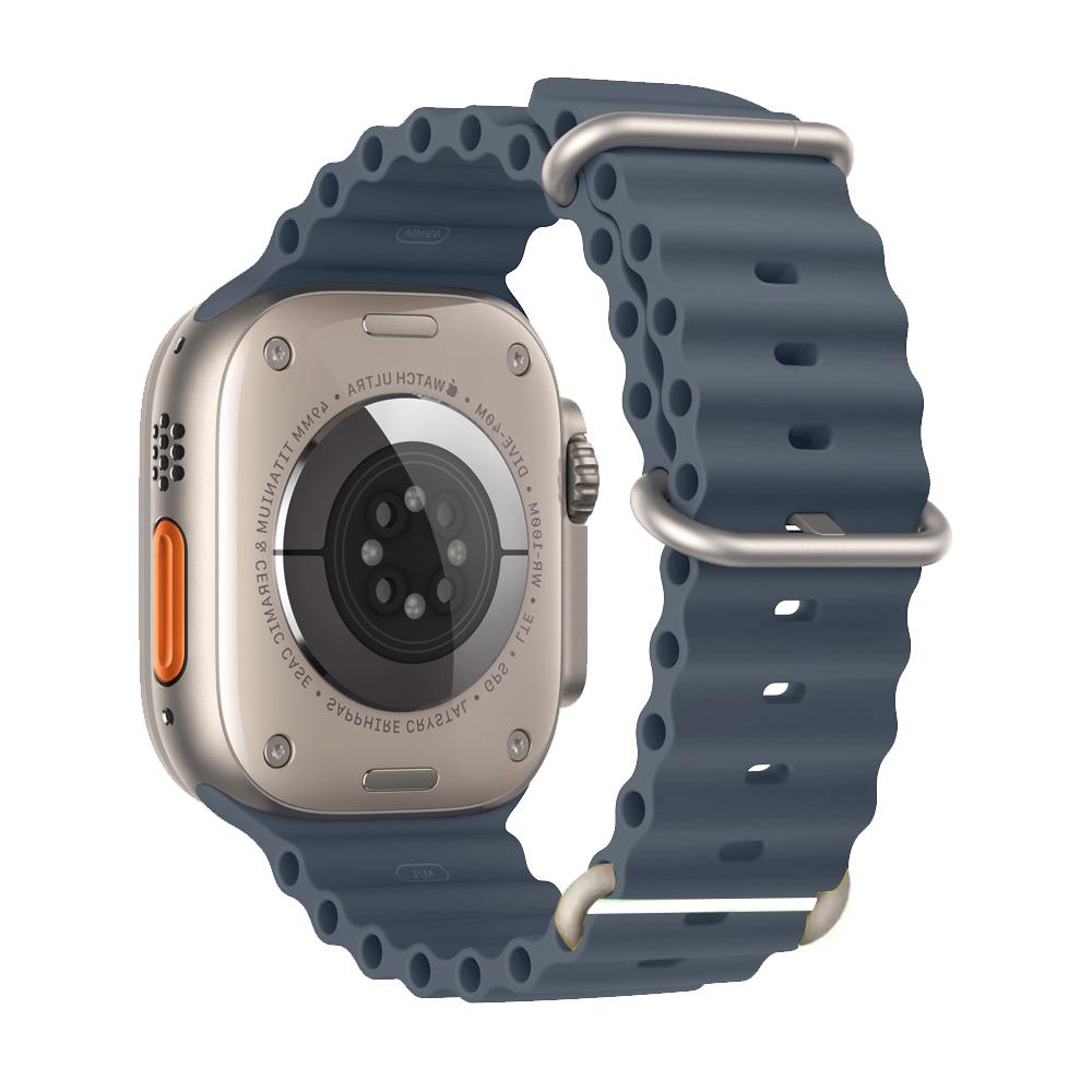 Ocean Band for Watch Ultra 3 Series 11 10 9 7 8 6 SE 49mm 45mm 46mm 42mm 44mm 40 41 Silicone Bracelet Correa iWatch Strap