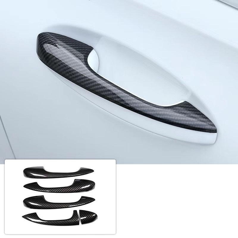 Car Door Handle Bowl Trim Cover Protect for Mercedes benz B Class W247 2019 2020 2021 2022 2023 2024