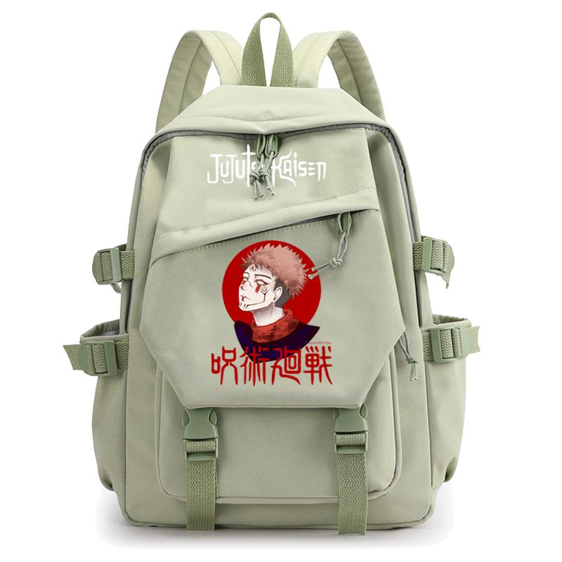 Anime Student Kawaii Backpack Kaisen Light Weight Bags Backpack for Boys Girls Hildren Back To School Schoolbag