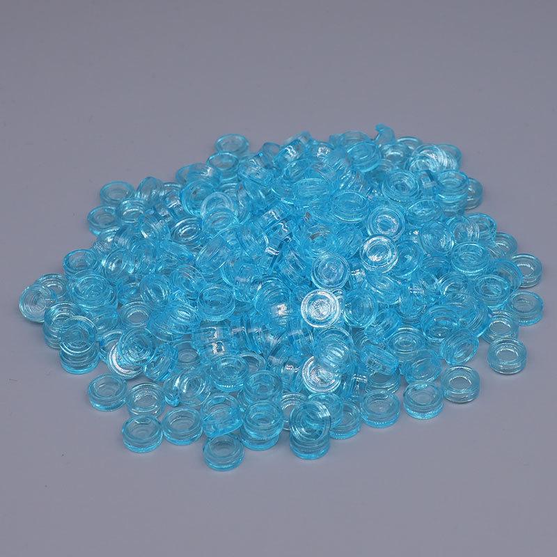 Handmade 10g Multicolor Round Building Blocks for DIY Projects with Meat-Filled Granules