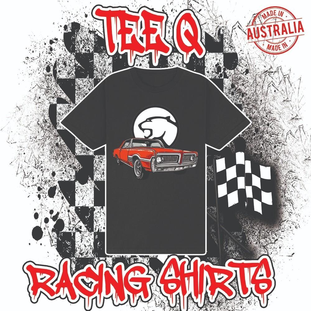 Mercury Cougar Black Tee Muscle Car ~ Premium Black Gildan Cotton Tee Unisex T-Shirt XXL