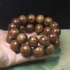 Black Rosewood 20mm Single Loop Prayer Beads Bracelet, Wooden Mala for Men and Women