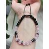 Morse Code 'I Love You' Rose Quartz Bracelet for Mom