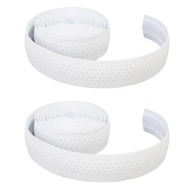 2pcs Road Cycle Handlebar Tapes Silicone Cycling Handle Wraps Anti Slip Sweat Absorbent for Comfortable Ride