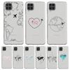 World Map Scenery Direction Phone Case for Samsung A13 A15 A25 A35 A51 A55 A71 A21S A11 A31 A41 A23 A53 A73 5G A03S A05s Cover