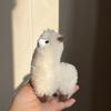 Alpaca Wool Keychain: Plush Doll Bag Charm & Hanging Ornament Gift