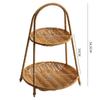 European Style Faux Rattan Multi-Layer Fruit Basket