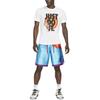 Nike T Shirts Men's White Crew Neck Moderate Straight Fit DH3830-100
