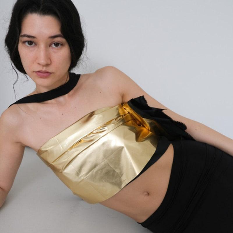 

HAVEBIN Long Tie Scarf (Black) Black