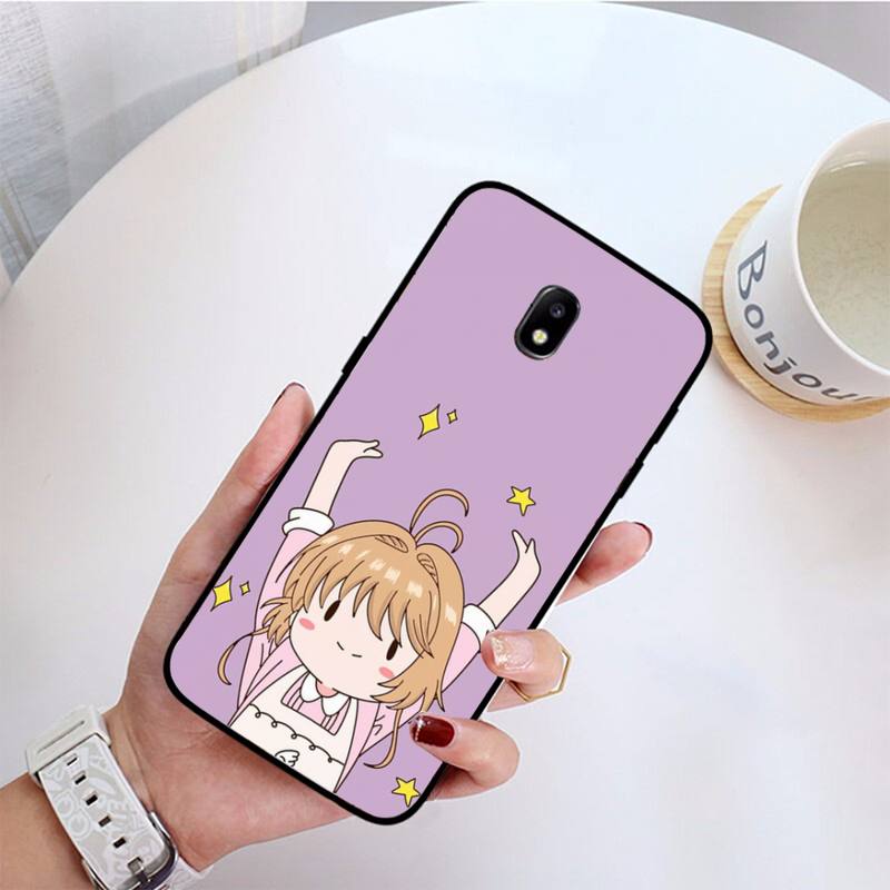 Card Captor Sakura Phone Case For Samsung Galaxy J7 PRIME J2Pro2018 J4 Plus J5 PRIME J6 J7 Duo Neo J737 J8