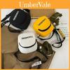 Canvas Small Circle Bag With Zipper Closure For Casual Daily Use Womens Fashion
