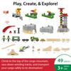 BRIO Cargo Mountain Set 36010, for ages 3 and up. [Toy, Wooden Toy, Wooden Rail, Rail Set, Gift (Birthday/Christmas)]