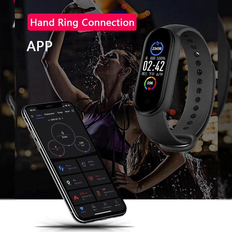 Iband M5 Waterproof Smart Bracelet Heart Rate Blood Pressure Monitor Smart  Band Fitness Tracker Smart Watch for Xiaomi Iphone köp billigt — fri frakt,  ärliga recensioner med bilder — Joom