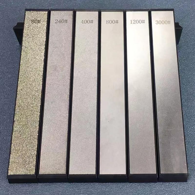 1 Set Grit Diamond Knife Sharpener Household Kitchen Knife Sharpening System Diamond Sharpening Stone  Kitchen