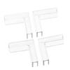 2/4Pcs Background Board Common Card Clasp Pography Studio Po Backdrops Transparent 5Mm 6Mm Card Clasp Props