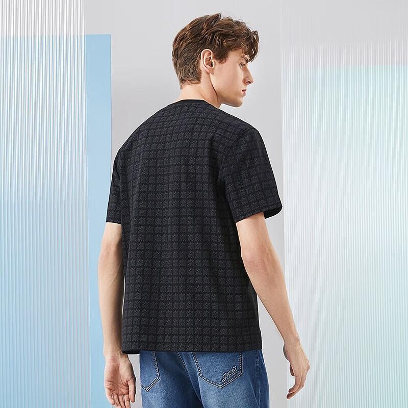 Septwolves Men s Cooling Sorona Letter Print Pocket T-Shirt 2XL