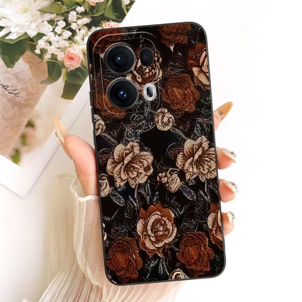 For Oppo Reno 13 Pro Case Silicone Luxury Fashion Cool Kawaii Cute Painted Cover For Oppo Reno13 Pro CPH2697 PKK110 Casing